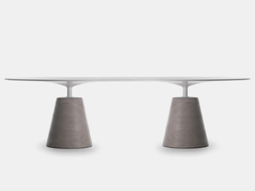 ROCK TABLE - Oval table by MDF Italia - view 2